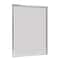 Head West Chrome Stainless Steel Beveled Wall Mirror